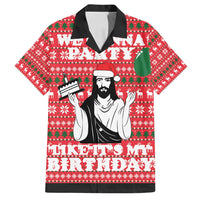 Christian Party Family Matching Puletasi and Hawaiian Shirt God Christmas It's My Birthday - Wonder Print Shop