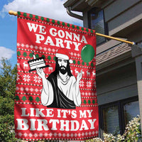 Christian Party Garden Flag God Christmas It's My Birthday - Wonder Print Shop