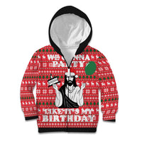 Christian Party Kid Hoodie God Christmas It's My Birthday - Wonder Print Shop