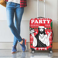 Christian Party Luggage Cover God Christmas It's My Birthday - Wonder Print Shop