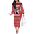 Christian Party Off The Shoulder Long Sleeve Dress God Christmas It's My Birthday - Wonder Print Shop