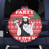Christian Party Spare Tire Cover God Christmas It's My Birthday - Wonder Print Shop