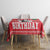 Christian Party Tablecloth God Christmas It's My Birthday - Wonder Print Shop