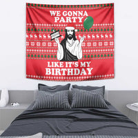 Christian Party Tapestry God Christmas It's My Birthday - Wonder Print Shop