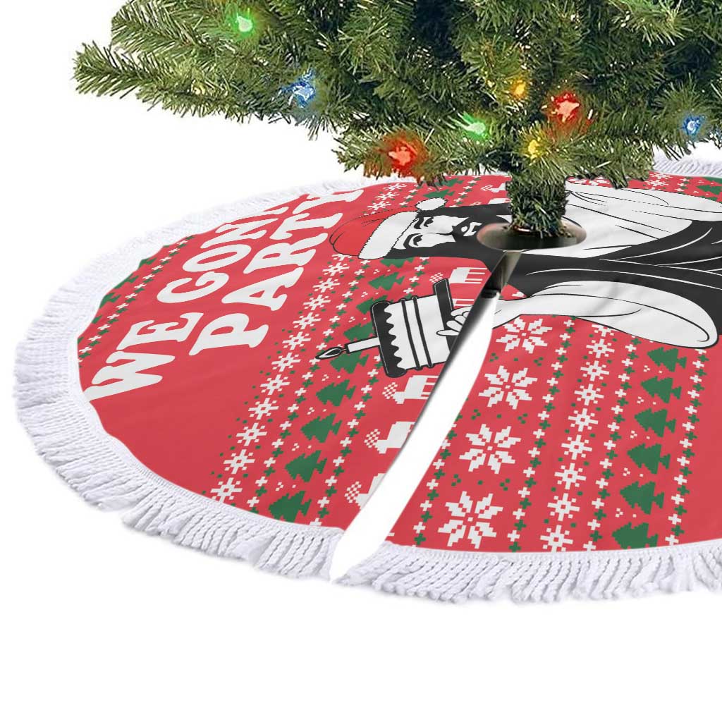 Christian Party Tree Skirt God Christmas It's My Birthday - Wonder Print Shop
