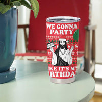 Christian Party Tumbler Cup God Christmas It's My Birthday - Wonder Print Shop