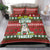 Bulldog Snacks Christmas Bedding Set They Know You Have Snacks - Wonder Print Shop