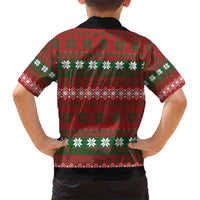 Bulldog Snacks Christmas Family Matching Short Sleeve Bodycon Dress and Hawaiian Shirt They Know You Have Snacks - Wonder Print Shop