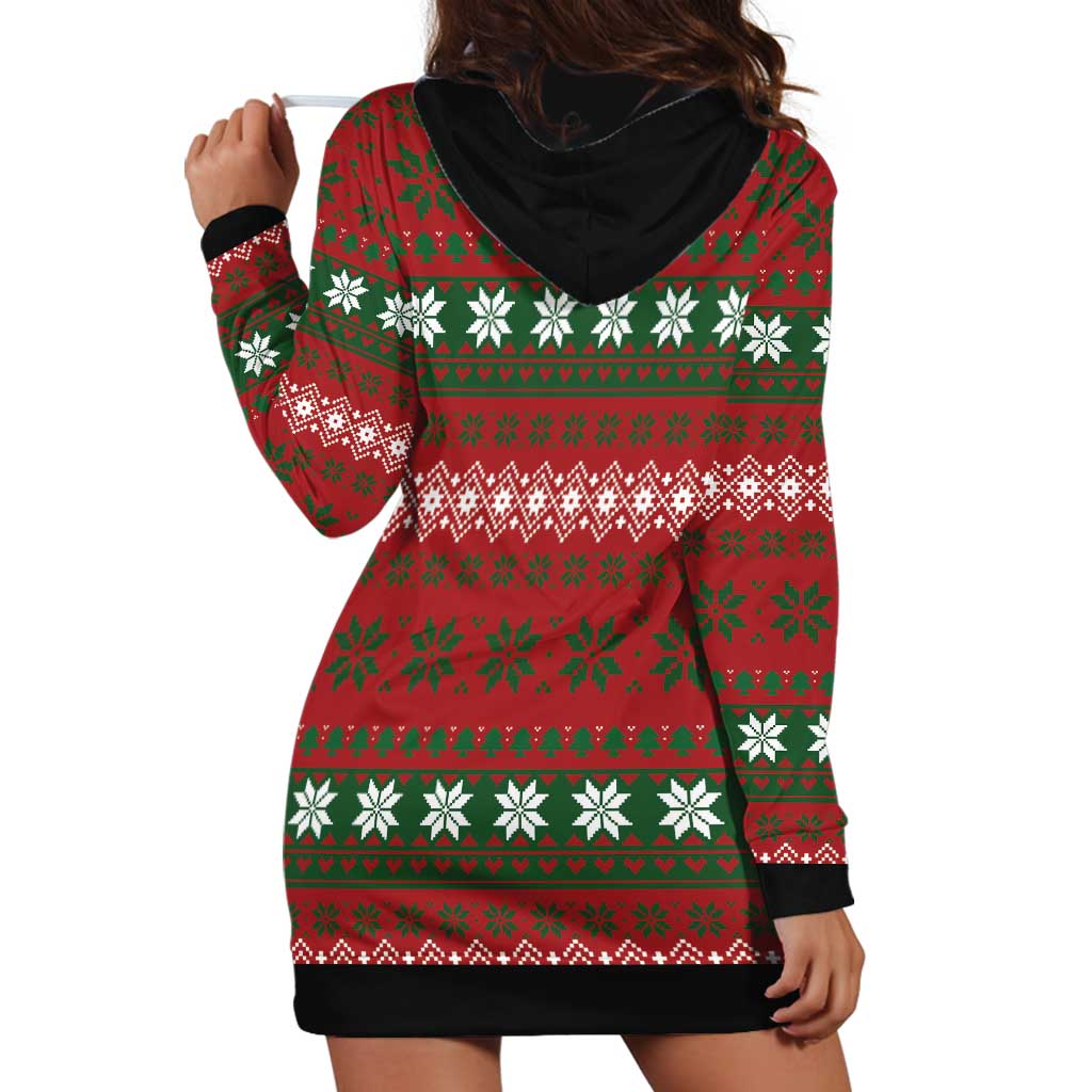 Bulldog Snacks Christmas Hoodie Dress They Know You Have Snacks - Wonder Print Shop