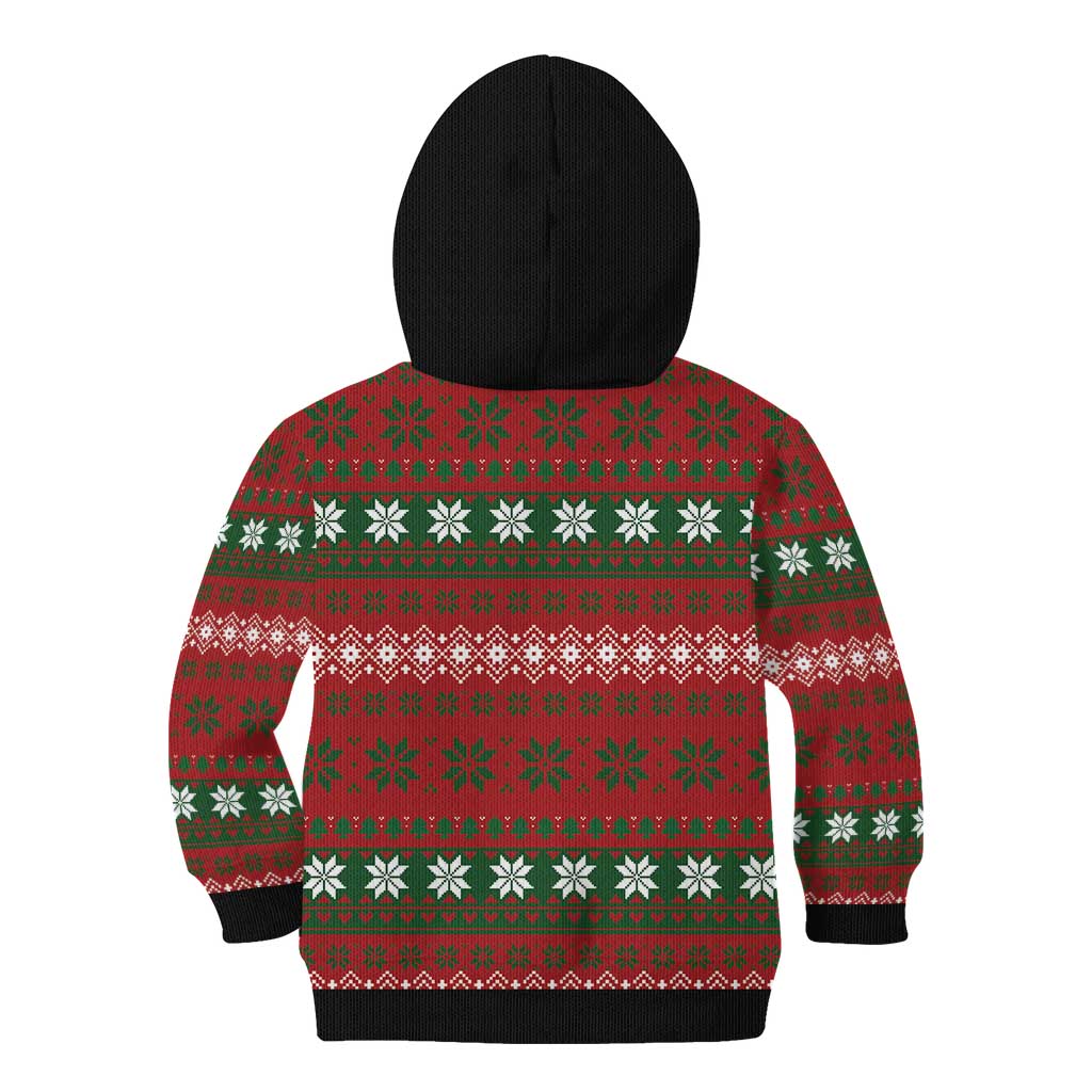 Bulldog Snacks Christmas Kid Hoodie They Know You Have Snacks - Wonder Print Shop
