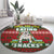 Bulldog Snacks Christmas Round Carpet They Know You Have Snacks