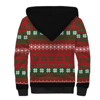 Bulldog Snacks Christmas Sherpa Hoodie They Know You Have Snacks - Wonder Print Shop