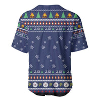 Bear Christmas Baseball Jersey Camping I Hate People - Wonder Print Shop