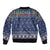 Bear Christmas Bomber Jacket Camping I Hate People - Wonder Print Shop