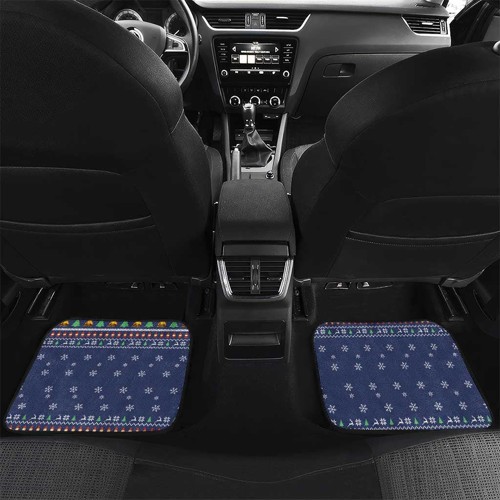 Bear Christmas Car Mats Camping I Hate People - Wonder Print Shop