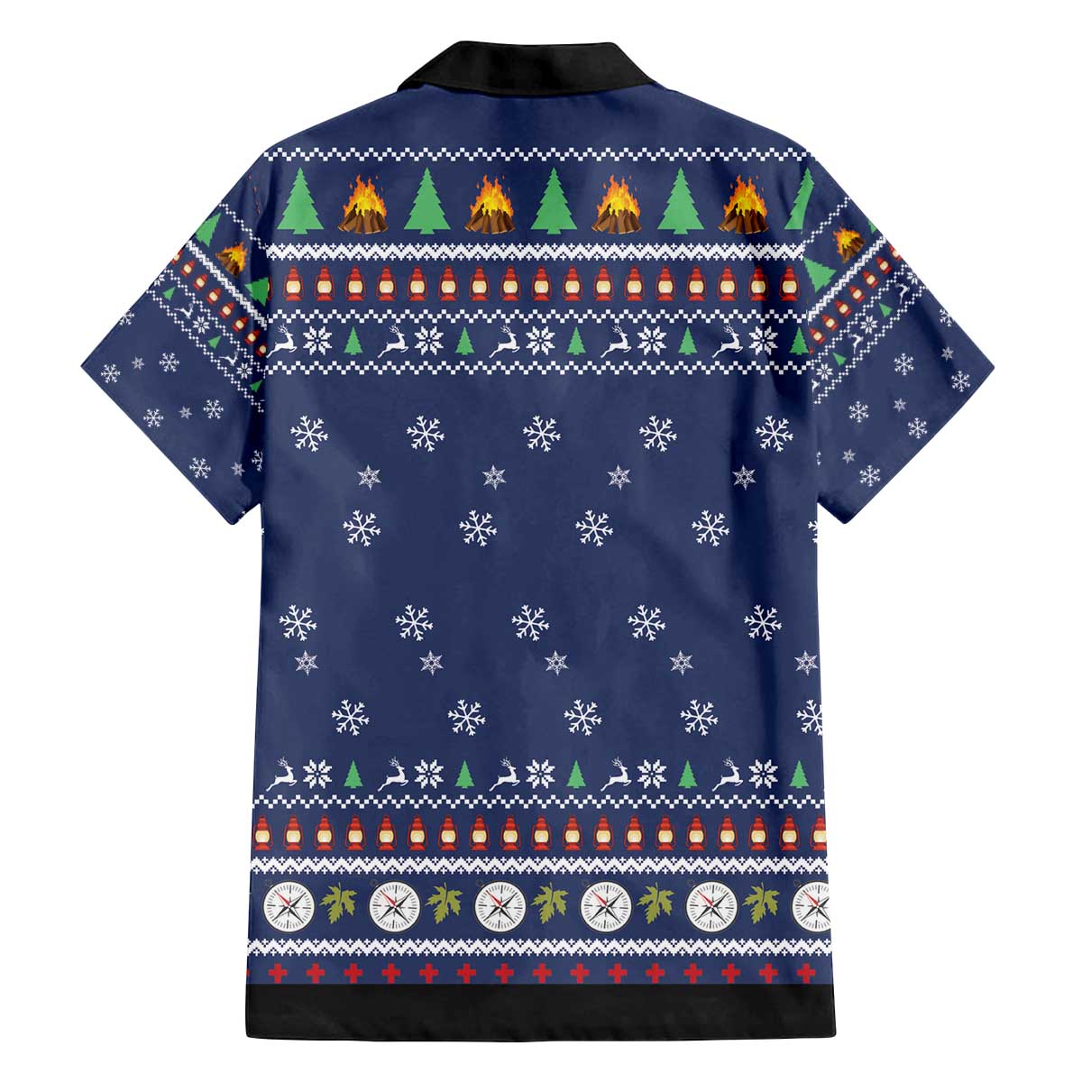 Bear Christmas Family Matching Off The Shoulder Long Sleeve Dress and Hawaiian Shirt Camping I Hate People - Wonder Print Shop