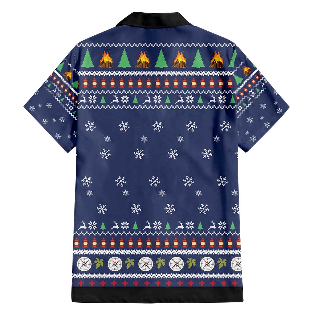 Bear Christmas Family Matching Tank Maxi Dress and Hawaiian Shirt Camping I Hate People - Wonder Print Shop