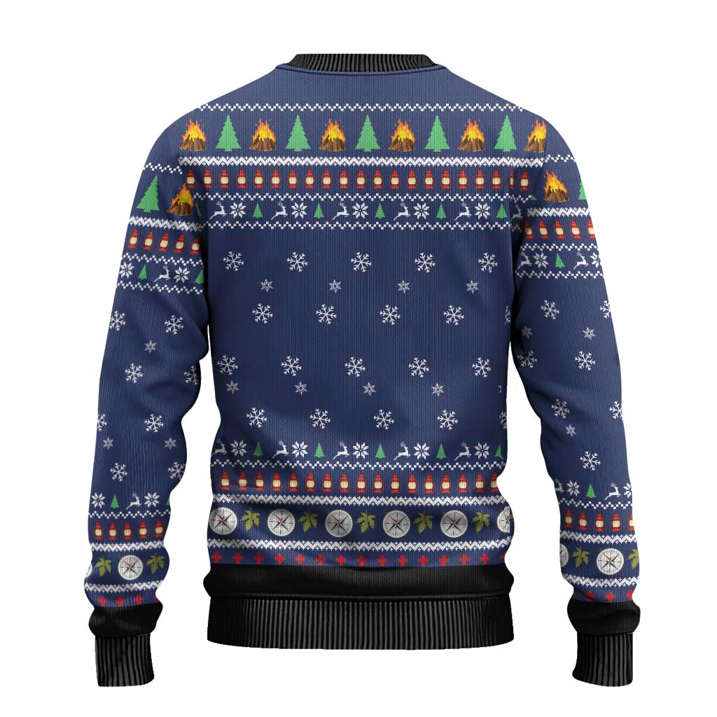 Bear Christmas Ugly Christmas Sweater Camping I Hate People - Wonder Print Shop