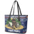 Bear Christmas Leather Tote Bag Camping I Hate People - Wonder Print Shop