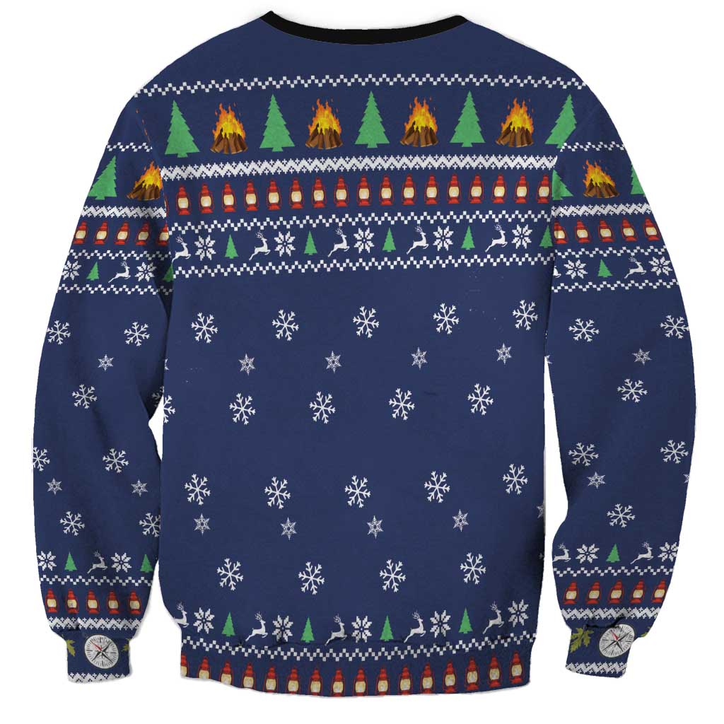 Bear Christmas Sweatshirt Camping I Hate People - Wonder Print Shop