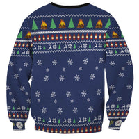 Bear Christmas Sweatshirt Camping I Hate People - Wonder Print Shop