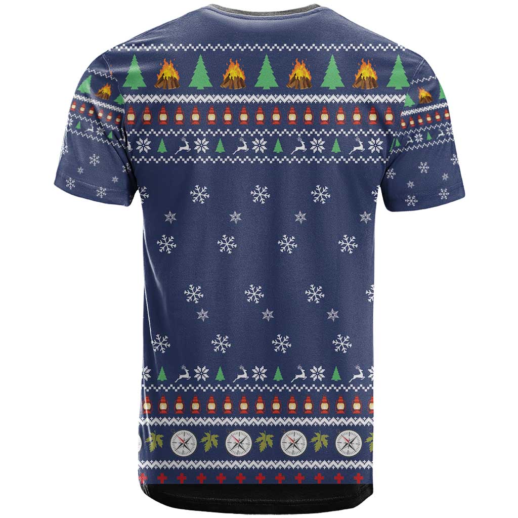 Bear Christmas T Shirt Camping I Hate People - Wonder Print Shop