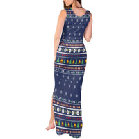 Bear Christmas Tank Maxi Dress Camping I Hate People - Wonder Print Shop