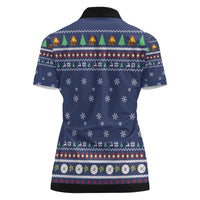 Bear Christmas Women Polo Shirt Camping I Hate People - Wonder Print Shop