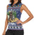 Bear Christmas Women Sleeveless Polo Shirt Camping I Hate People - Wonder Print Shop