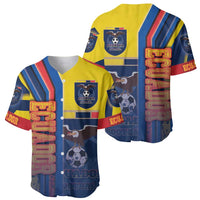 Ecuador Football Baseball Jersey La Tricolor Soccer - Road To Champion - Wonder Print Shop