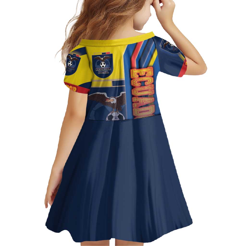 Ecuador Football Family Matching Summer Maxi Dress and Hawaiian Shirt La Tricolor Soccer - Road To Champion - Wonder Print Shop