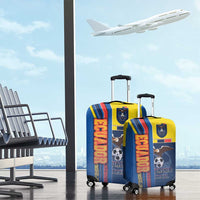 Ecuador Football Luggage Cover La Tricolor Soccer - Road To Champion - Wonder Print Shop
