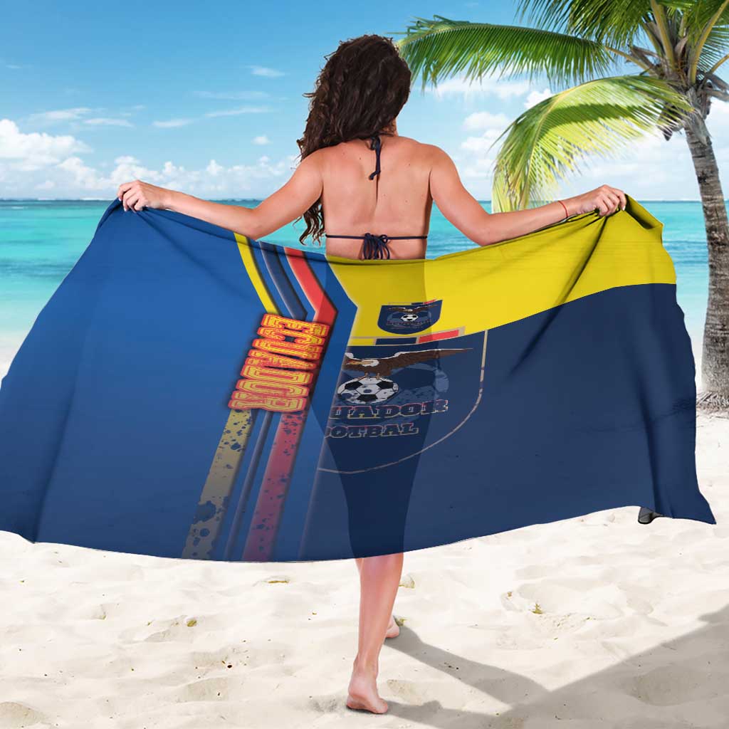 Ecuador Football Sarong La Tricolor Soccer - Road To Champion - Wonder Print Shop