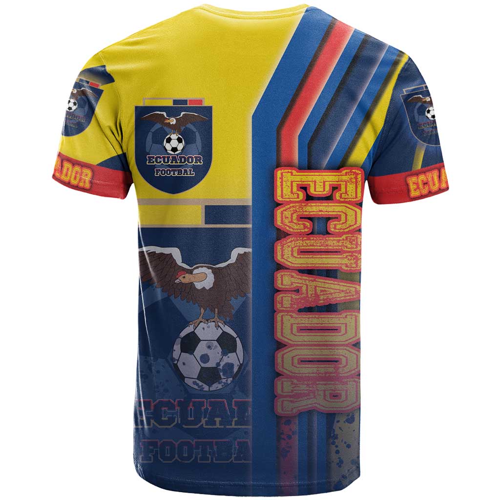 Ecuador Football T Shirt La Tricolor Soccer - Road To Champion - Wonder Print Shop