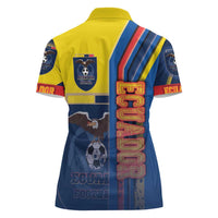 Ecuador Football Women Polo Shirt La Tricolor Soccer - Road To Champion - Wonder Print Shop