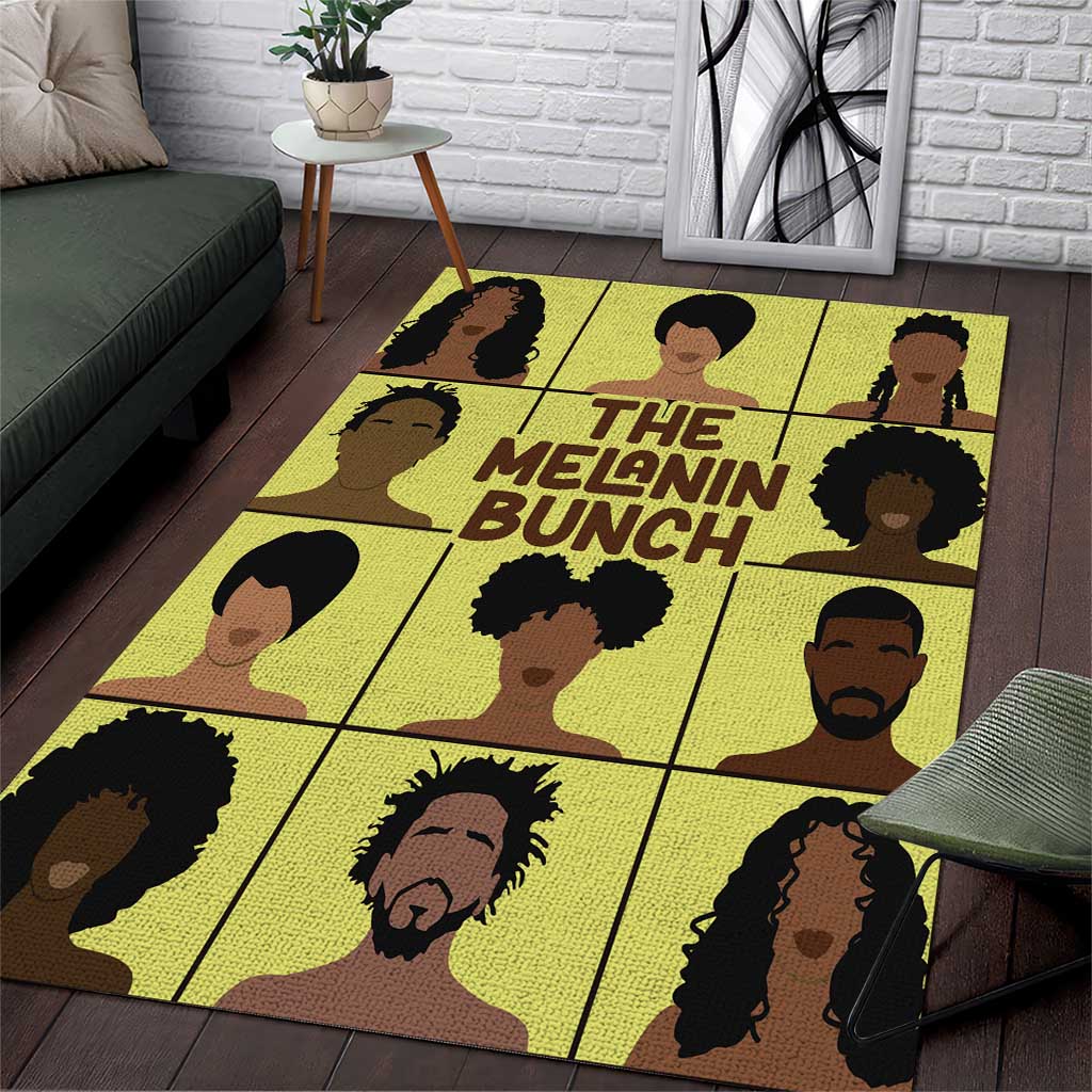 The Melanin Bunch Area Rug Africa Black People