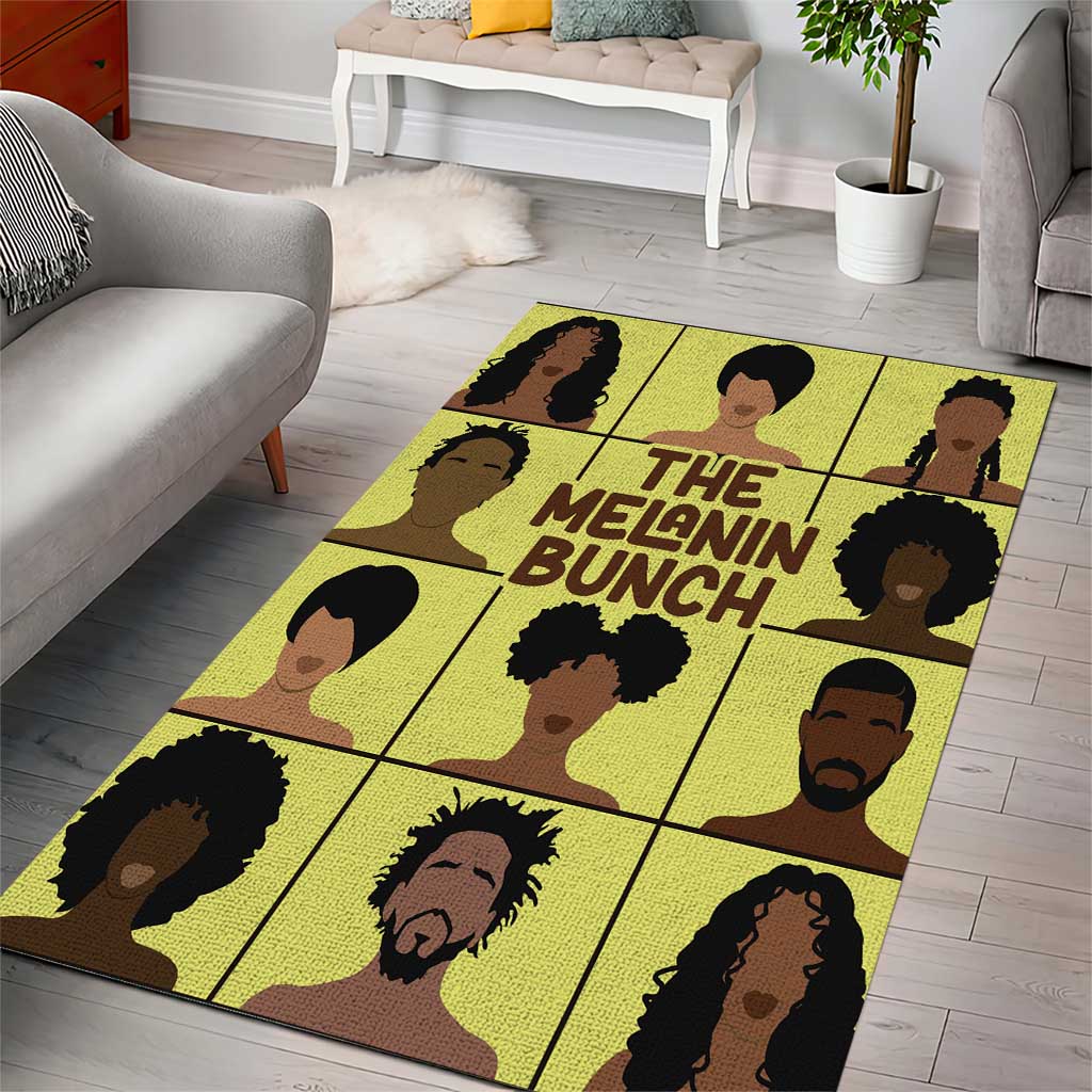 The Melanin Bunch Area Rug Africa Black People