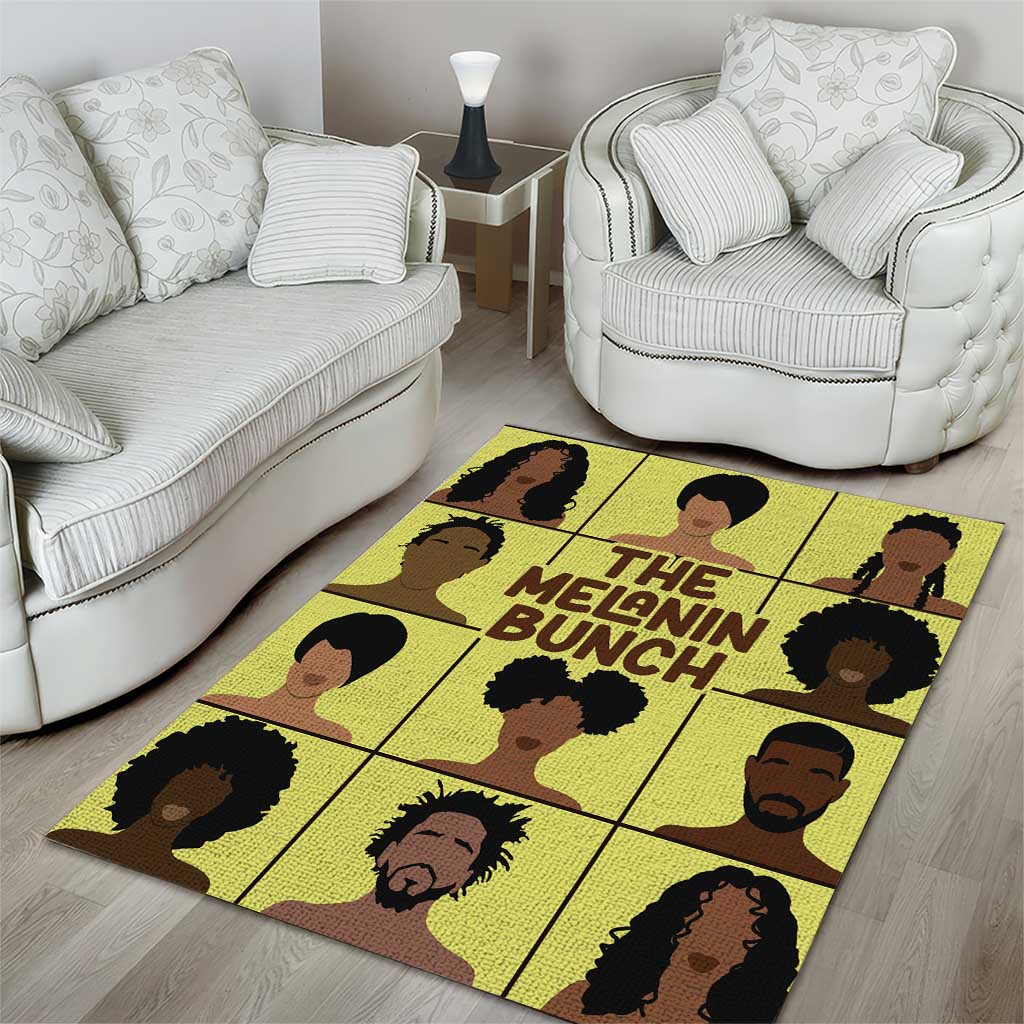 The Melanin Bunch Area Rug Africa Black People