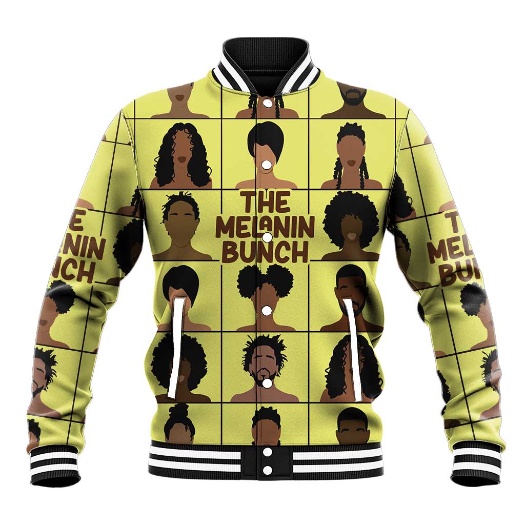 The Melanin Bunch Baseball Jacket Africa Black People