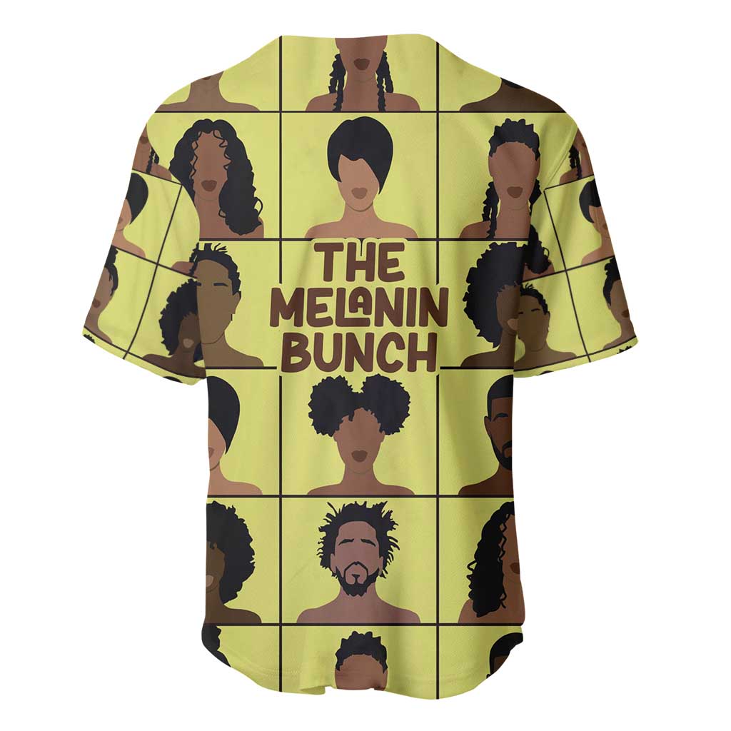 The Melanin Bunch Baseball Jersey Africa Black People