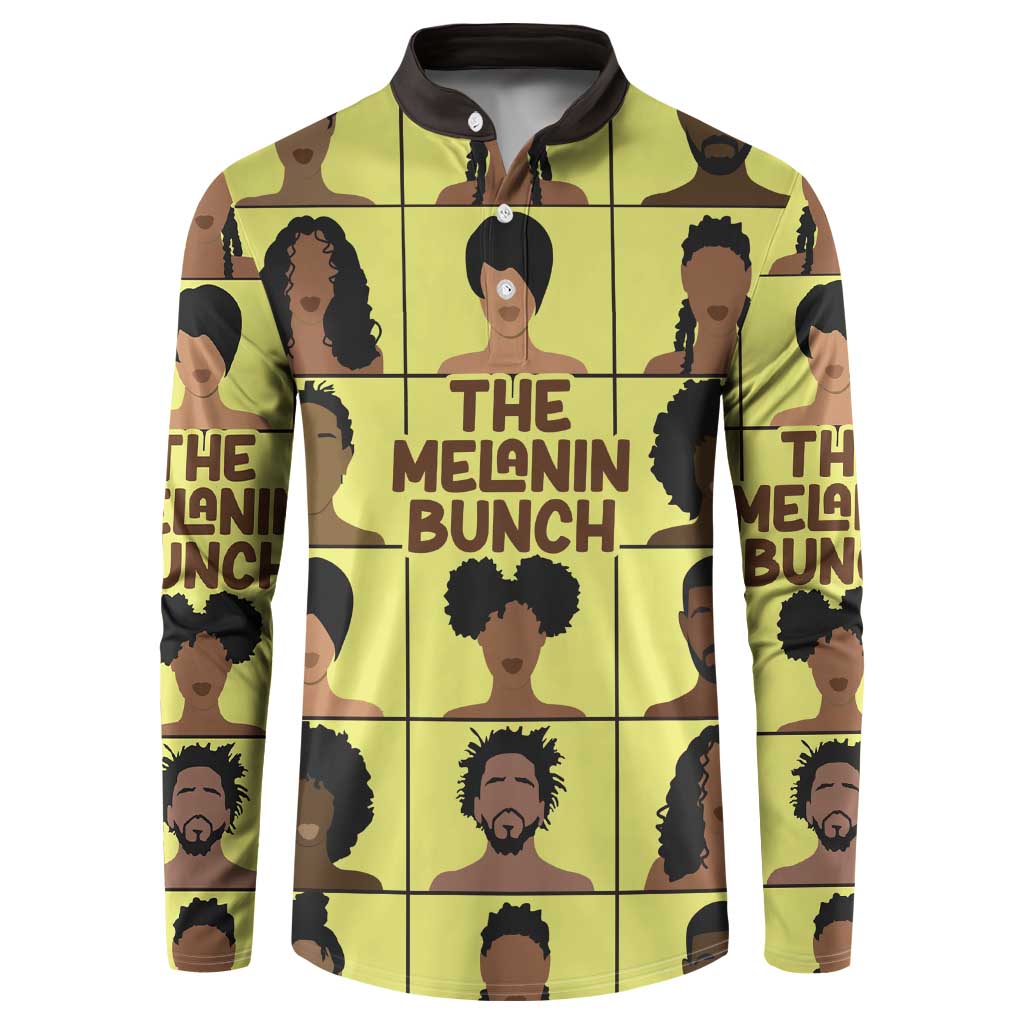 The Melanin Bunch Button Sweatshirt Africa Black People