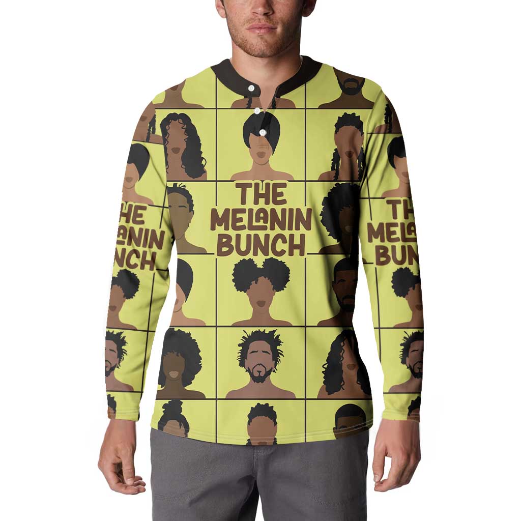 The Melanin Bunch Button Sweatshirt Africa Black People