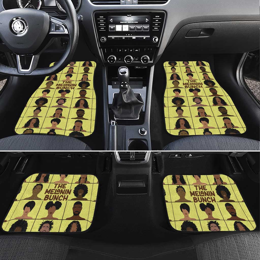The Melanin Bunch Car Mats Africa Black People