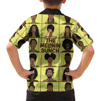 The Melanin Bunch Family Matching Long Sleeve Bodycon Dress and Hawaiian Shirt Africa Black People