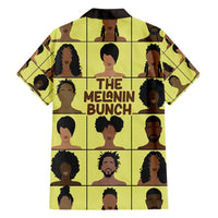The Melanin Bunch Family Matching Long Sleeve Bodycon Dress and Hawaiian Shirt Africa Black People