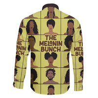 The Melanin Bunch Family Matching Long Sleeve Bodycon Dress and Hawaiian Shirt Africa Black People