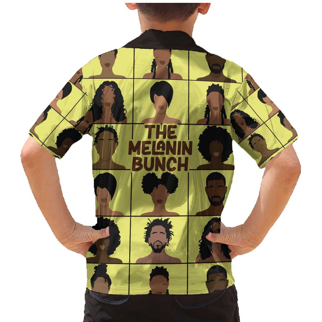 The Melanin Bunch Family Matching Mermaid Dress and Hawaiian Shirt Africa Black People