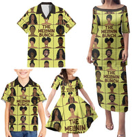 The Melanin Bunch Family Matching Puletasi and Hawaiian Shirt Africa Black People