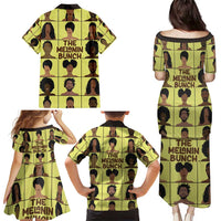 The Melanin Bunch Family Matching Puletasi and Hawaiian Shirt Africa Black People