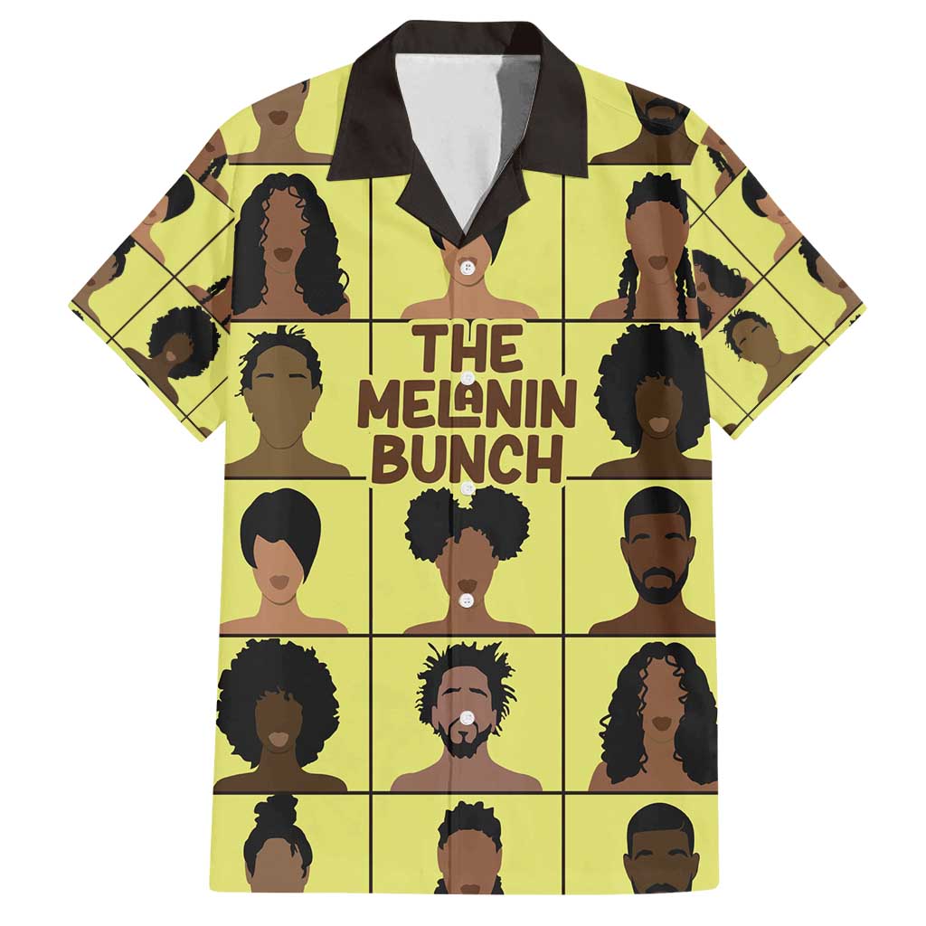 The Melanin Bunch Family Matching Puletasi and Hawaiian Shirt Africa Black People
